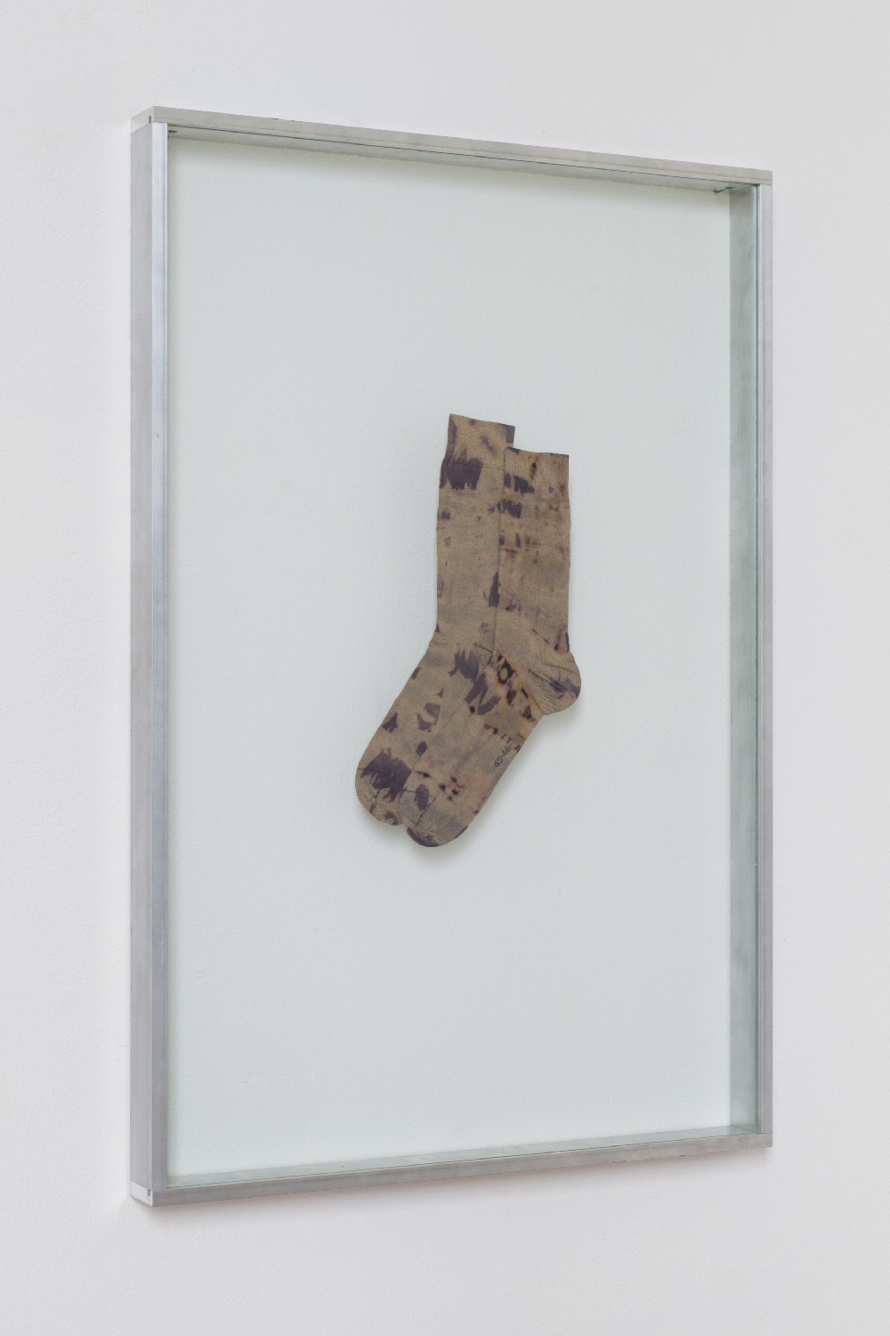 Michael Part and Constanze Schweiger, Untitled (batik sox), 2015